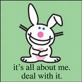 No not really...but the bunny is cute.  :-)